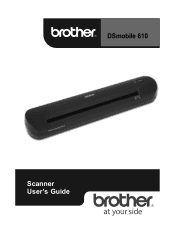 Brother International DSmobile 610 Portable Document Scanner Users Manual - English