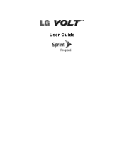 LG LS740P Update - Lg Volt Ls740p Sprint Manual - English