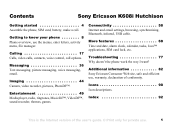 Sony Ericsson K608i User Guide