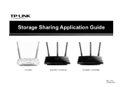 TP-Link TD-W8980 TD-W8980 V1 Storage Sharing Application Guide