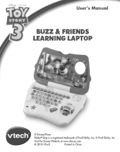 Vtech Buzz & Friends Learning Laptop User Manual