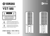 Yamaha YST-M8 Owner's Manual