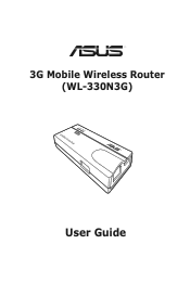 Asus WL-330N3G User Guide