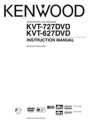 Kenwood KVT-727DVD User Manual
