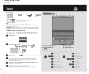 Lenovo ThinkPad X100e (Portuguese) Setup Guide