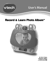 Vtech Record & Learn Photo Album User Manual