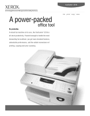 Xerox FC2218 Brochure