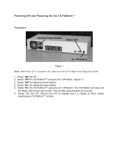 Xerox C8 Bulletin - Powering Off and Powering On the CS Platform™