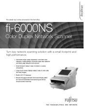 Fujitsu 6000NS Datasheet