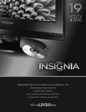 Insignia NS-19LD120A13 Information Brochure (English)