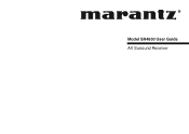 Marantz SR4600 SR4600 User Manual