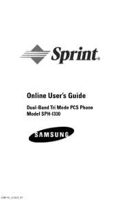 Samsung SPH-I330SS User Manual (user Manual) (ver.f5) (English)