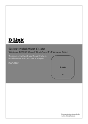 D-Link DAP-2662 Quick Installation Guide