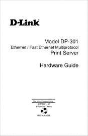 D-Link DP-301 Product Manual
