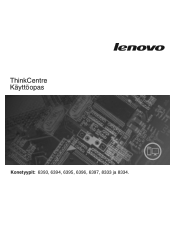 Lenovo ThinkCentre M57p Finnish (User guide)