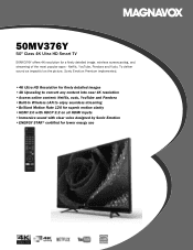Magnavox 50MV376Y/F7 Leaflet English