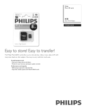 Philips FM08MA45B Leaflet