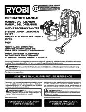 Ryobi P635 Operation Manual