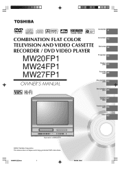 Toshiba MW20FP1 Owners Manual