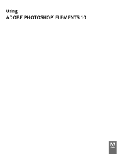 Adobe 65045315 Photoshop Elements Manual