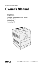 Dell 3100cn Color Laser Printer Owner's Manual