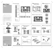 HP PL4260N Quick Setup Poster for PE4240N