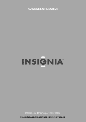 Insignia NS-46L780A12 User Manual (French)