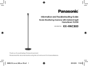 Panasonic HomeHawk FLOOR KX-HNC850 Information and Troubleshooting Guide