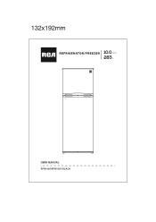 RCA RFR1085 English Manual