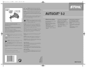 Stihl AutoCut 5-2 Instruction Manual