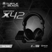 Turtle Beach Ear Force X42 User Manual