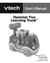 Vtech Hammer Fun Learning Truck User Manual