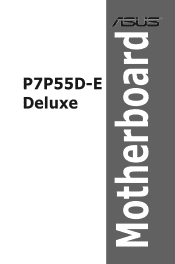 Asus P7P55D-E DELUXE User Manual
