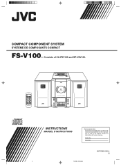 JVC FS-V100 Instruction Manual