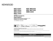 Kenwood KDC-255U Instruction Manual