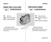 Samsung SCD6040 User Manual (user Manual) (English, Spanish)