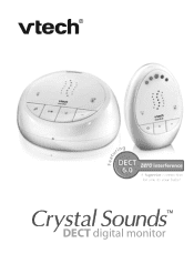 Vtech Crystal Sounds DECT Digital Monitor User Manual