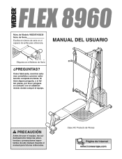Weider Flex 8960 Spanish Manual