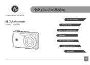 GE J1456W User Manual (Dutch)