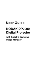 Kodak DP2900 User's Guide