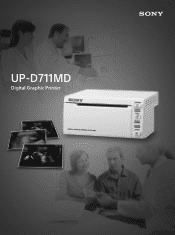 Sony UPD711MD Product Brochure UPD-711MD Brochure