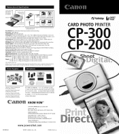 Canon CP300 CP-200/CP-300 Brochure