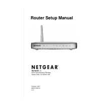 Netgear WGR614v9 WGR614v9 Setup Manual