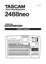 TEAC 2488neo 2488neo Owner's Manual