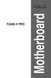 Asus F2A85-V PRO User Guide
