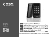 Coby MP827-4GBLK User Guide