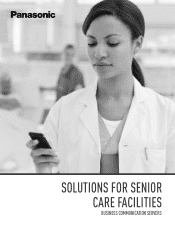 Panasonic KX-DTU100 Panasonic Senior Care Facility Solution Brochure August 10 2017 Special Alert