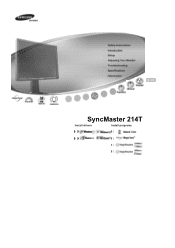 Samsung 214T User Manual (ENGLISH)