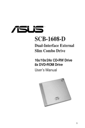 Asus SCB-1608-D Manual