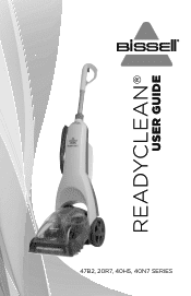 Bissell ReadyClean PowerBrush Carpet Cleaner | 47B2 User Guide